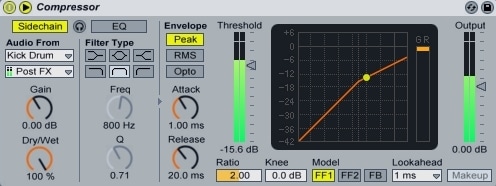 Ableton Live - Side-Chain Compression